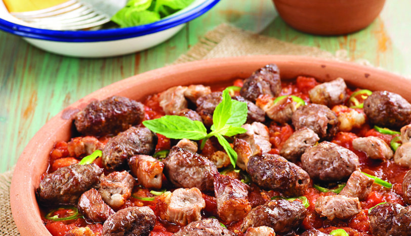 Altı Ezmeli Kıyma Kuşbaşı